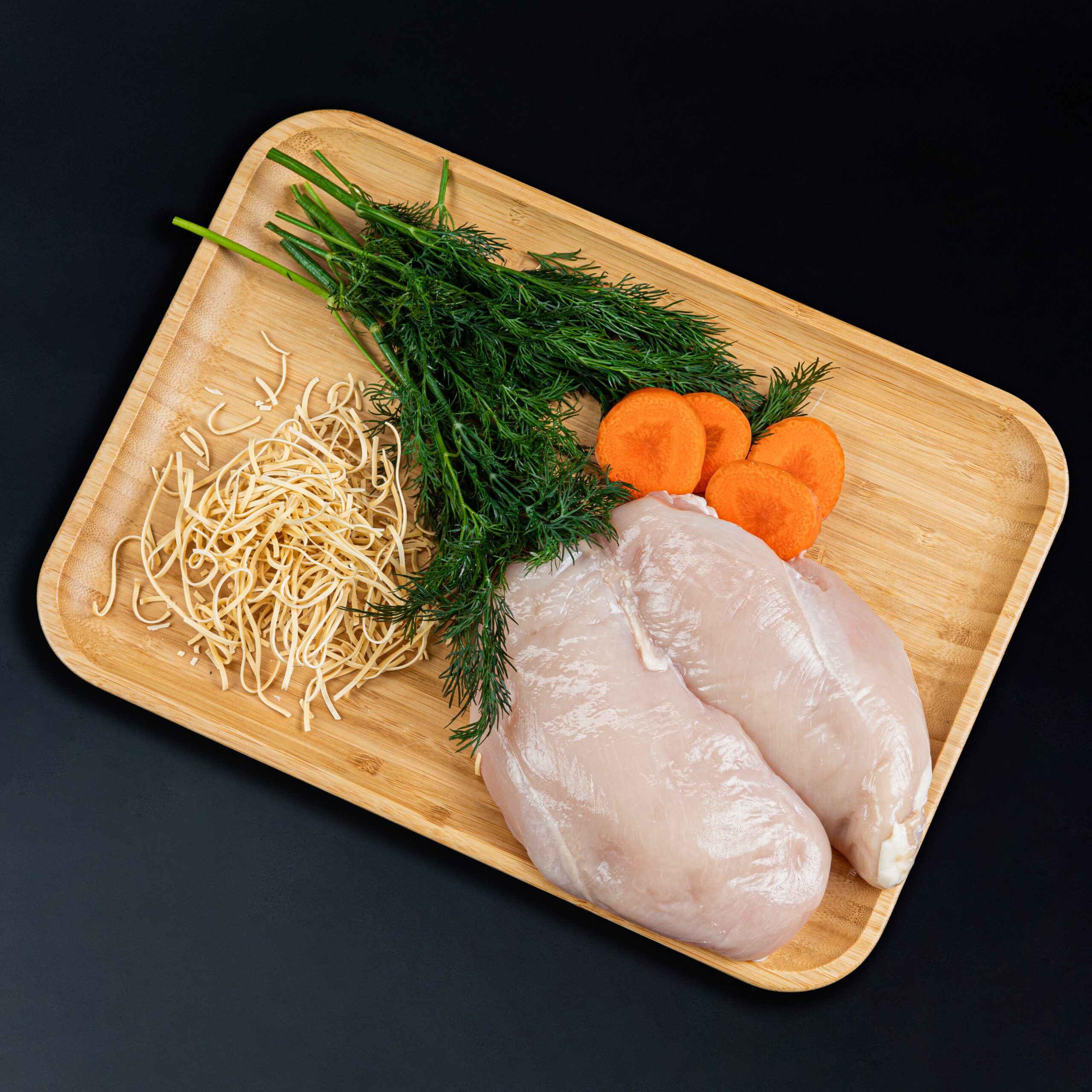 Ингредиенты для куриного супа